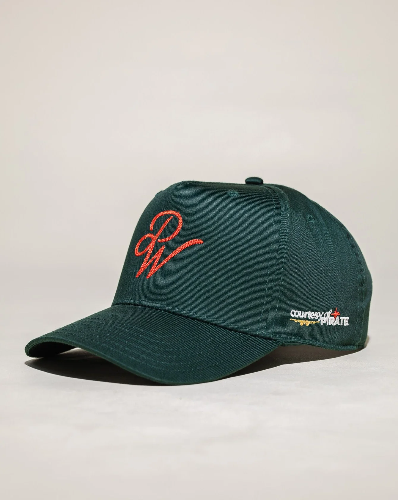 Pirate PW Chain Stitch Hat (Green) - Image 4