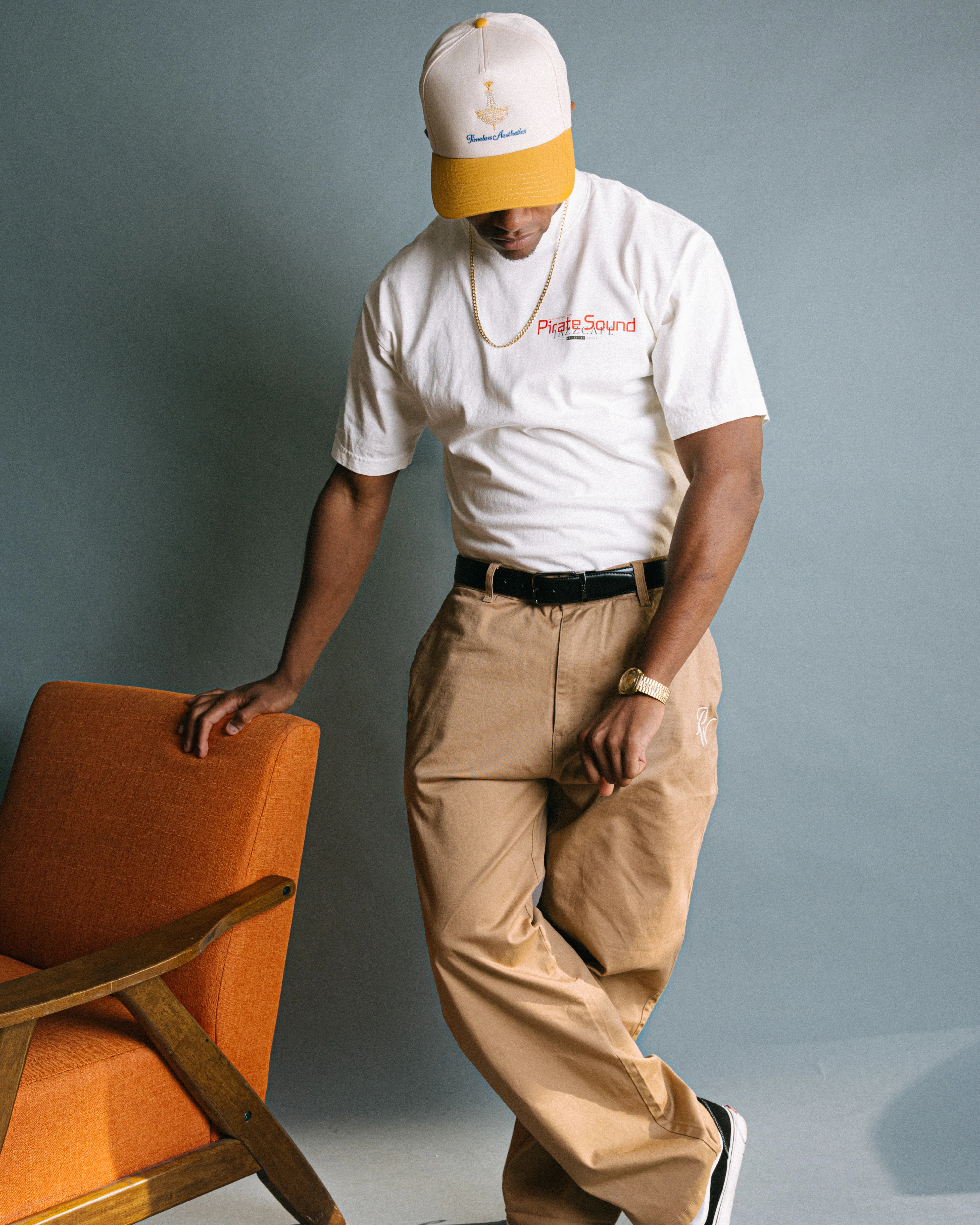 Pirate Sound Jazz Café Tee (Off White) - Image 3